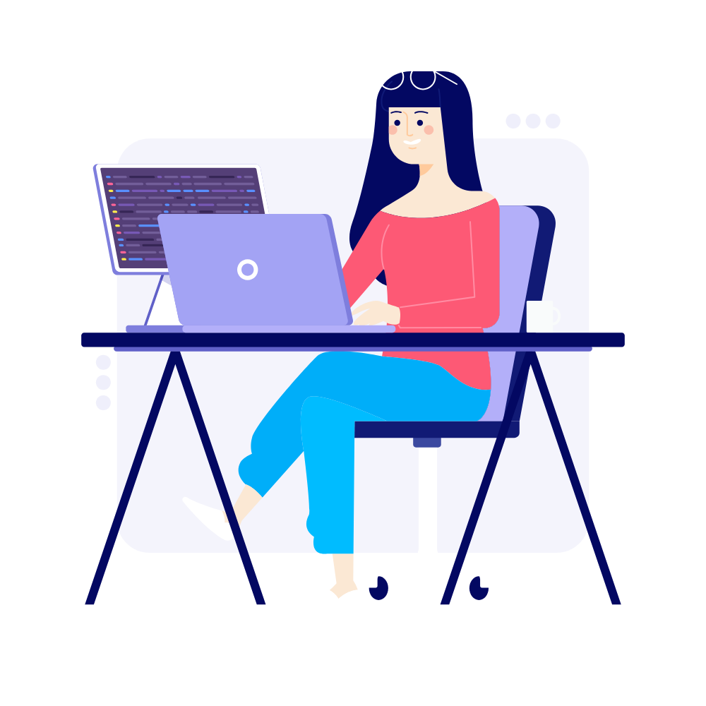 Coder Illustration
